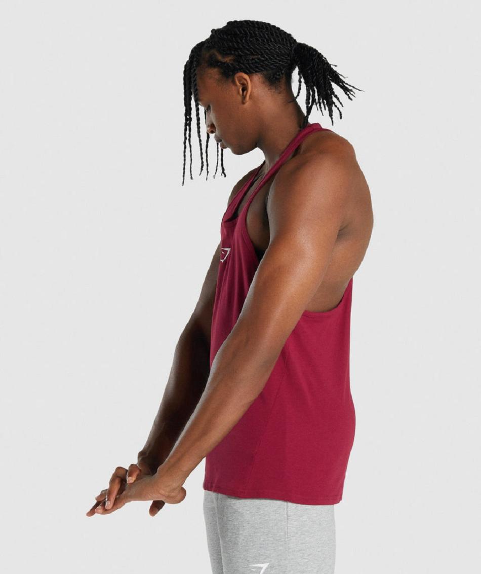 Gymshark Critical 2.0 Muške Stringers Bordo | HR 2579ZUT